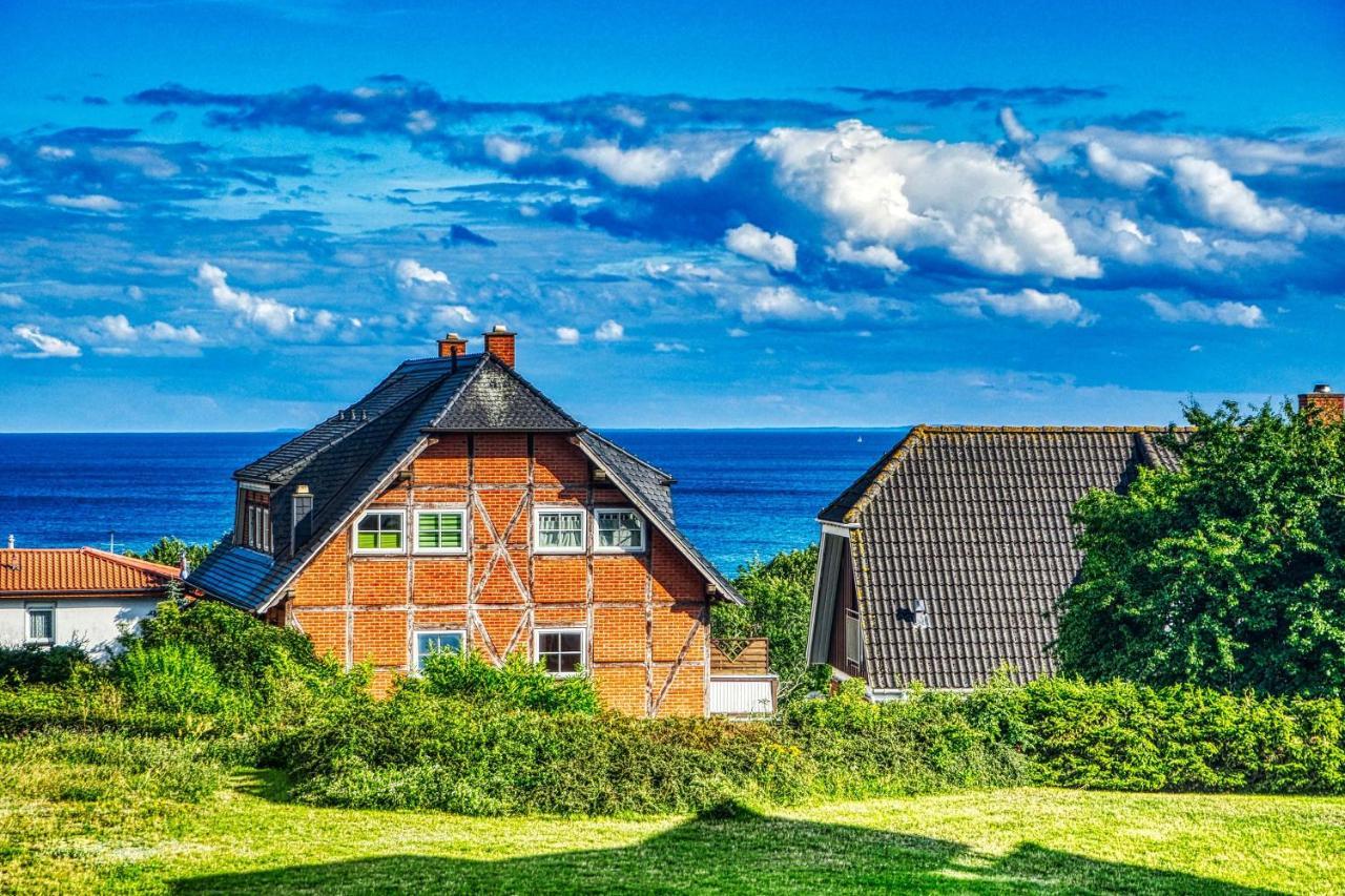 Meeresblick Residenzen FeWo 35 deluxe, inklusive Sauna und Schwimmbadnutzung im AHOI Sellin Goehren  Exterior foto