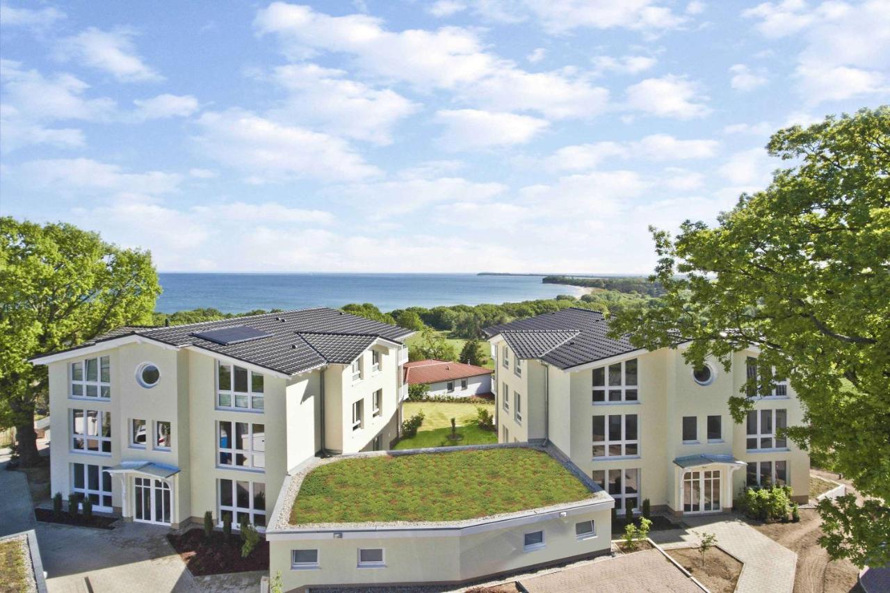 Meeresblick Residenzen FeWo 35 deluxe, inklusive Sauna und Schwimmbadnutzung im AHOI Sellin Goehren  Exterior foto